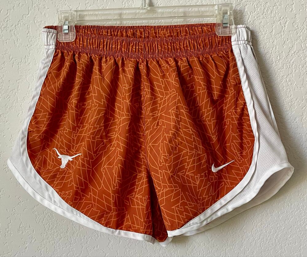 Nike Texas University Longhorns Performance Tempo Athletic Shorts - Medium